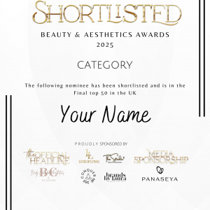 2025 Printed Shortlisted Certificate